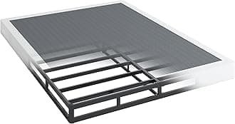5 Inch Low Profile Box Spring, Sturdy Metal Frame Mattress Foundation, Easy Assembly, Quiet & Noise-Free, King Size