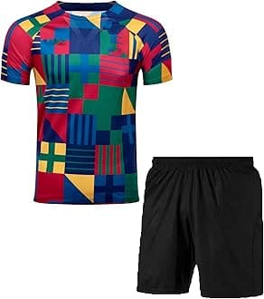 Ronald 7 Football Jersey Home Away Kit Boys (Kid's, Boy's& Men)