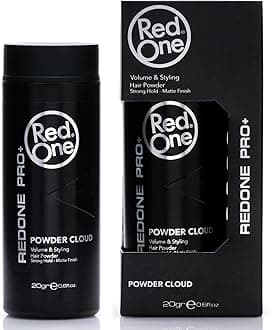 RedOne Hair Styling Powder Wax 20gr | Adds Volume and Styling | Hair Powder | Strong Hold | Matte Finish | Texturising | Volumizing | Thickening | Dust Powder | Restylable