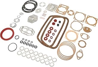 Elring 111198007ASP Engine Gasket Set with Crank Seal for VW Beetle