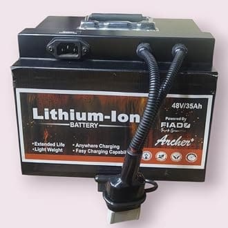 48V Lithium-Ion (NMC) Battery – 14S Lightweight, Long-Lasting Battery Pack for Electric Vehicles (1, 48V/35Ah) | 1-Year Warranty