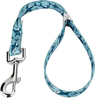 Country Brook Petz Dog & Pet 5/8 Inch Grooming Loop with Spring Loaded Clip - 18 Unique Designs for Grooming and Vet Tables (Sharks)