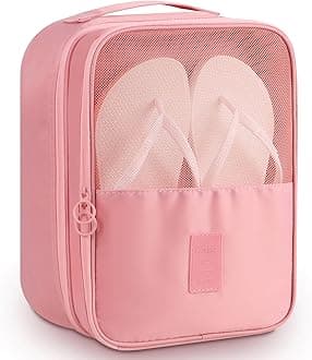Mossio Shoe Bag Holds 3 Pair of Shoes for Travel and Daily Use Storage Pouch