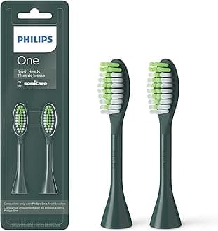Philips One by Sonicare 2pk Brush Heads, Sage BH1022/08
