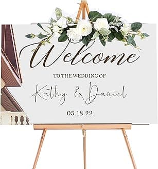 Welcome to Our Wedding Sign Personalised Wedding Entrance Sign Custom Welcome Weddings Signs Mirror Acrylic Guide Plaque Weddings Mirror Signs(Silver L Design 1)
