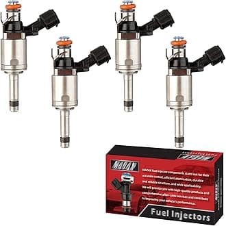 Set of 4 Fuel Injectors FJ1164 CP9Z-9F593-B Replacement Compatible with Ford Focus Naturally Aspirated Only 2012-2018 EcoSport 2018-2022 2.0L L4 - Replaces HM10009 CM5201