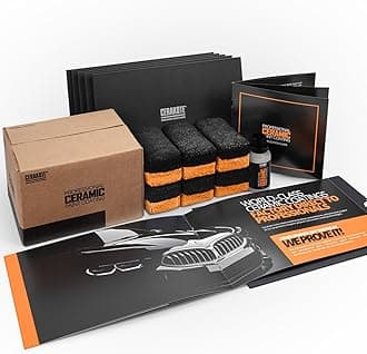 CERAKOTE Professional Ceramic Coating Bulk Pack | High-Gloss Professional-Grade Paint Protection Kit | Ultra-Hydrophobic | UV & Chemical Resistant | 500 Wash Longevity | 30ml Bottles (Pack of 12)