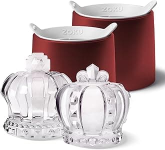 ZOKU Ice Ball Maker 2pc Crown Ice Maker Easy Fill