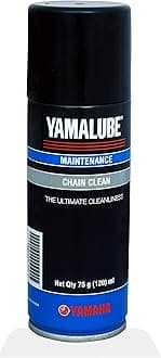 Yamalube Chain Clean Kit For All Bikes 120Ml, Black (90793Ad82300), Oil