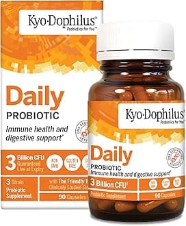 Kyolic - Kyo-Dophilus 9 Probiotic Supplement 90 Capsules 51303