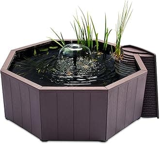 Aquagarden Complete Pond Kit, Brown, One Size