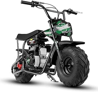 Oryxearth mini Dirt Bike BRM100, 105cc 4-Stroke Gas Powered for Dirt Off Road Trail, 28mph, Features Automatic Transmission and Pull Start, Weight Support 185 LBS for Adult and Teens