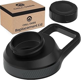Replacement Lid Compatible With Cirkul Water Bottle | Fits Flavor Cartridges | BPA Free, Leak Proof, and Dishwasher Safe