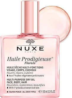 Huile Prodigieuse Florale Multi-Purpose Dry Oil, Iconic Dry Oil, Moisturises Face, Body & Hair, With Fresh Floral Scent of Magnolia & Orange Blossom, Vegan Formula