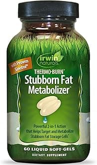 IRWIN NATURALS Thermo Burn Stubborn Fat Metabolizer 60ct