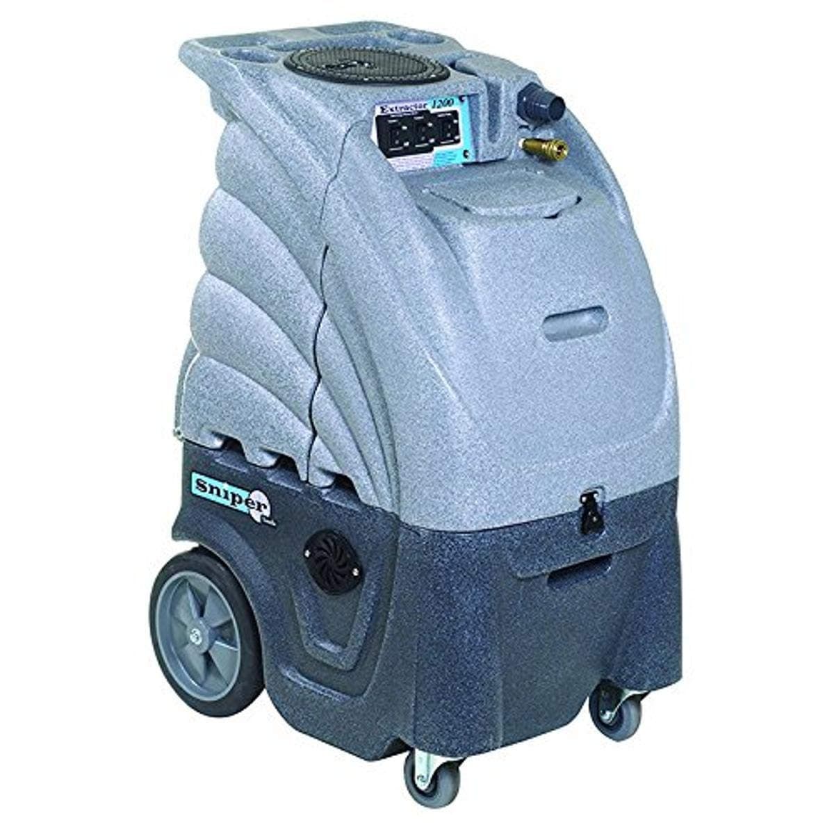 Sandia 80-5000 3 Stage/2 Stage Motor Hard Surface Sniper Commercial Extractor with Auto-Fill and Auto-Dump, 12 Gallon Capacity, 1200 psi Pump