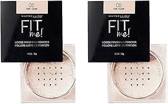 Maybelline Fit Me Loose Finishing Powder, 05 Fair, 0.7 oz (Pack of 2)