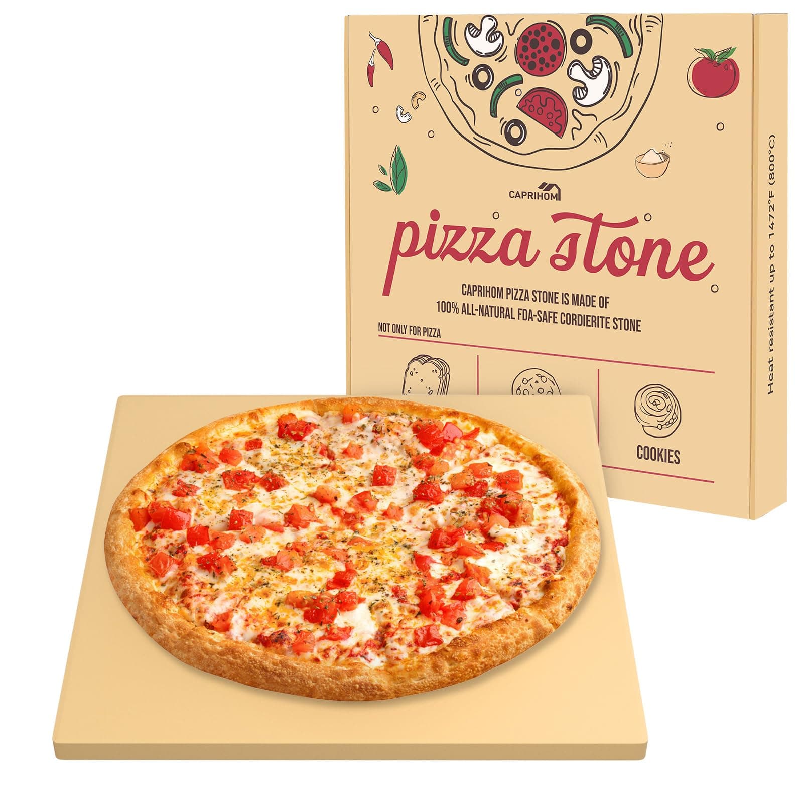 Pizza Stone 16 x 16 Inch
