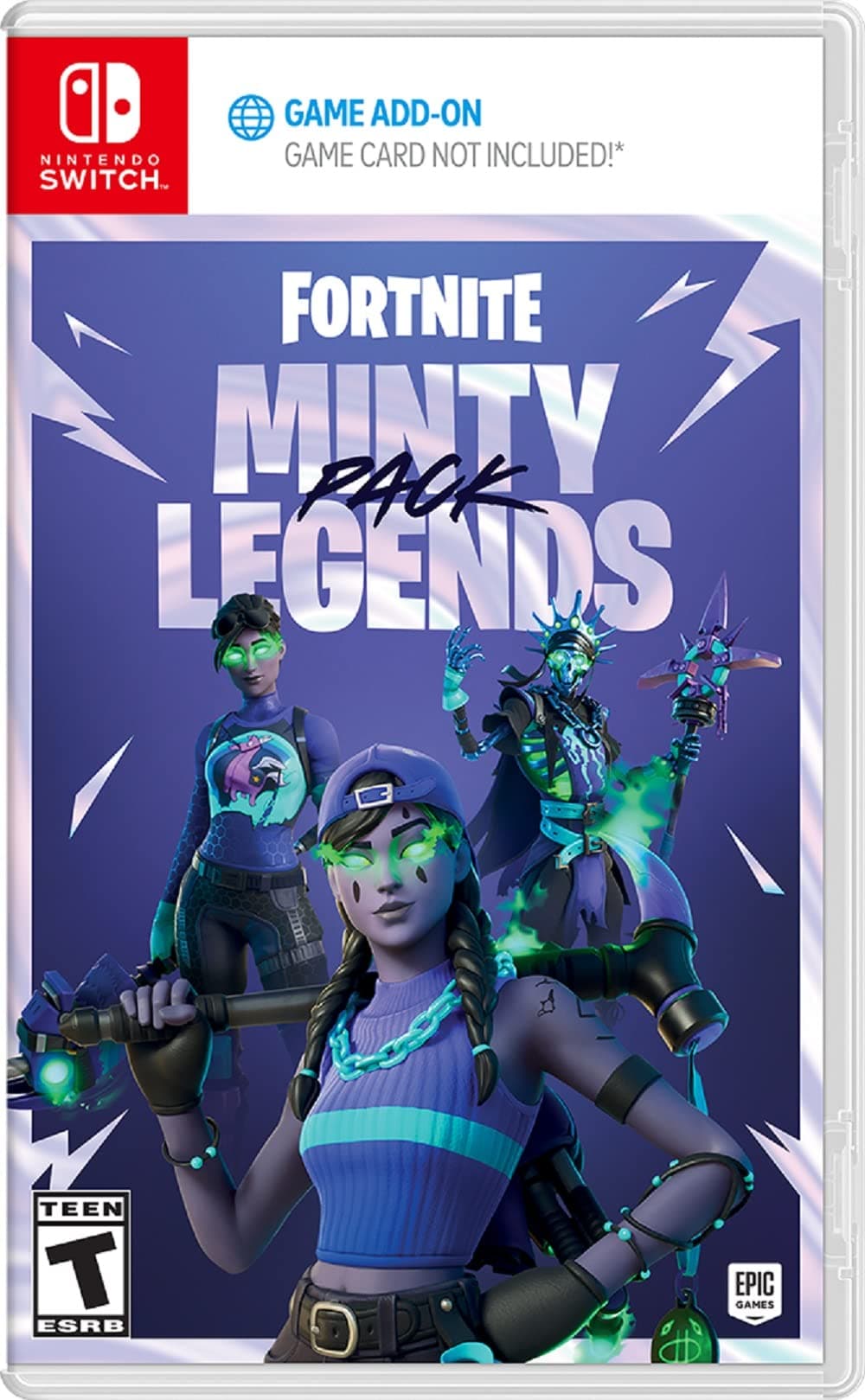 Epic Games Fortnite Minty Legends Pack(code in Box)