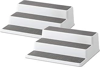 CopcoGrey 2 Non-Skid 3-Tier Spice Rack Organizer for Pantry, 2-Pack, 10-Inch