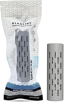 GOFILTR Alkaline Water Infuser - 9.5 pH + Electrolytes for Any Water Bottle/Small Pitcher, 750 Refills / 3 Months, Ionized Mineral Water Infuser (1 Pack)