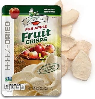 Brothers-ALL-Natural Fuji Apple Crisps, 0.35-Ounce Bags, 24 Count (00017)