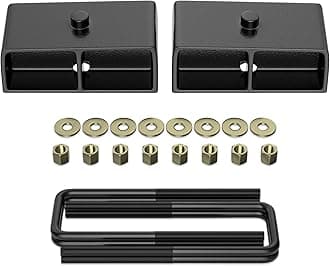 FLYCLE 2 inch Rear Lift Blocks for Tacoma/Tundra, 2" Rear Leveling Kit Compatible with 1995-2021 Tacoma,2000-2021 Tundra