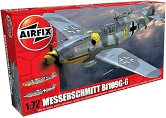 Airfix 1:72 Messerschmitt Bf109G-6 Kit ()