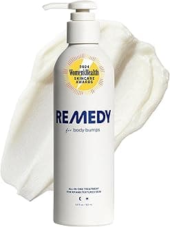 Remedy for Body Bumps | KP Exfoliating Body Moisturizer | Keratosis Pilaris (KP) Treatment For Textured, Crepey Skin with Urea, Lactic Acid, Retinol | Smoothing Body Lotion | By Dermatologist Dr. Shah