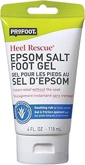 PROFOOT Epsom Salt Foot Gel, 4 Ounce, Soothing Relief for Painful, Tired, Aching Feet or Arthritis, Ditch the Foot Bath for Instant Relief