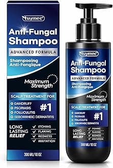 Psoriasis Shampoo, Seborrheic Dermatitis Folliculitis Shampoo, Anti-Fungal and Anti-Dandruff for Men and Women 300ML.