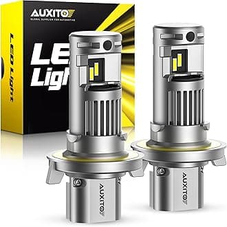 AUXITO H13 9008 Fog Bulb, 6500K White,30000LM Brightness, Canbus Ready, Wireless Plug and Play, Pack of 2