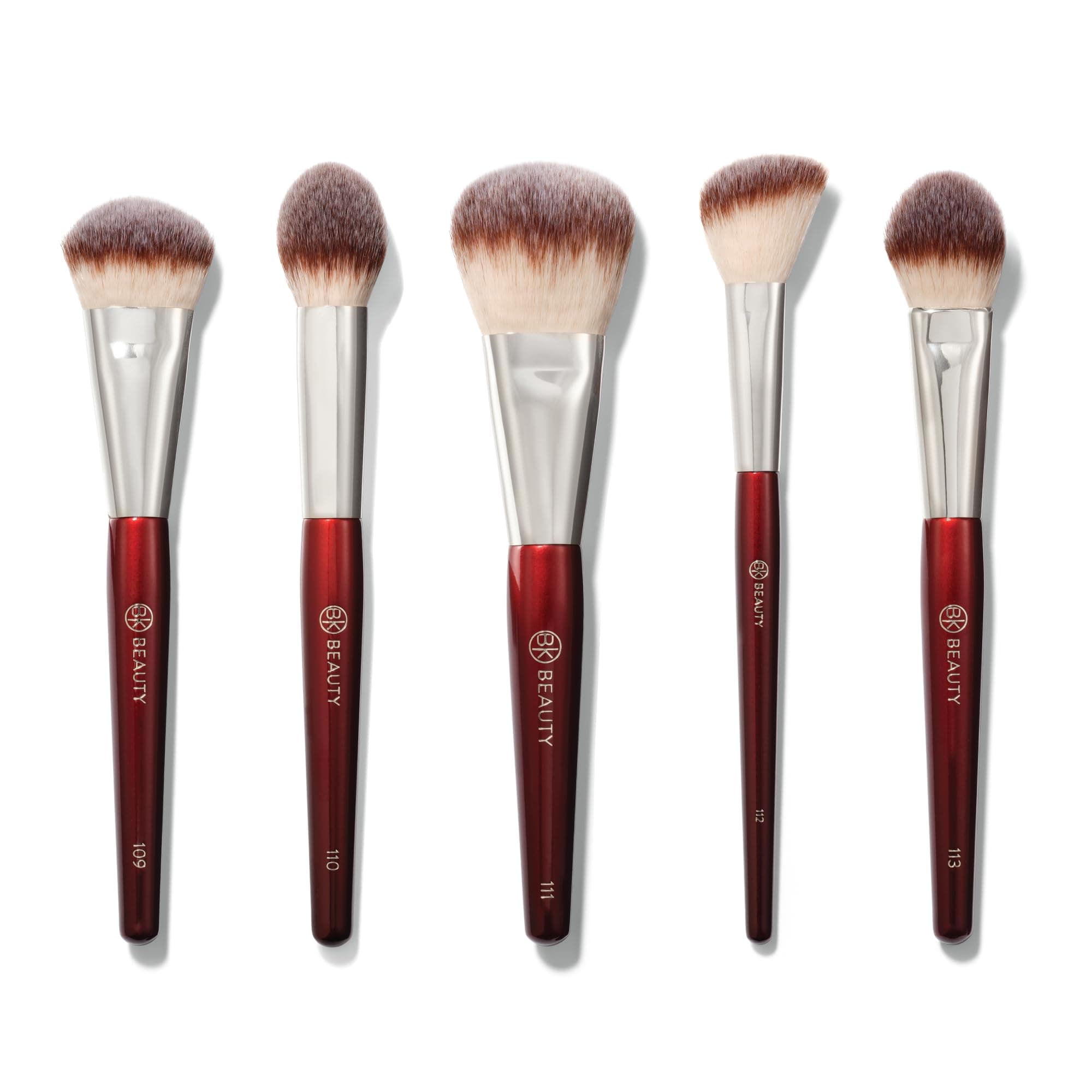 CORE LINE EXTENSION FACE SET (5PC) - Professional Makeup Brush Set for Liquid, Cream & Powder | Premium Makeup Brushes for Flawless Application