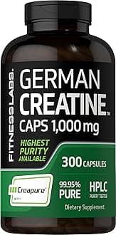 Fitness Labs Creapure German Creatine 1000 Mg, 300 Capsules (94-120)