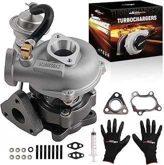 maXpeedingrods VZ21 RHB31 Turbo Turbocharger for Small Engine Snowmobiles Quads Rhino Motorcycle ATV, for Suzuki Alto with YA1 F6AT 21R707-0011-G1, 13900-62D51, Basic VL Series