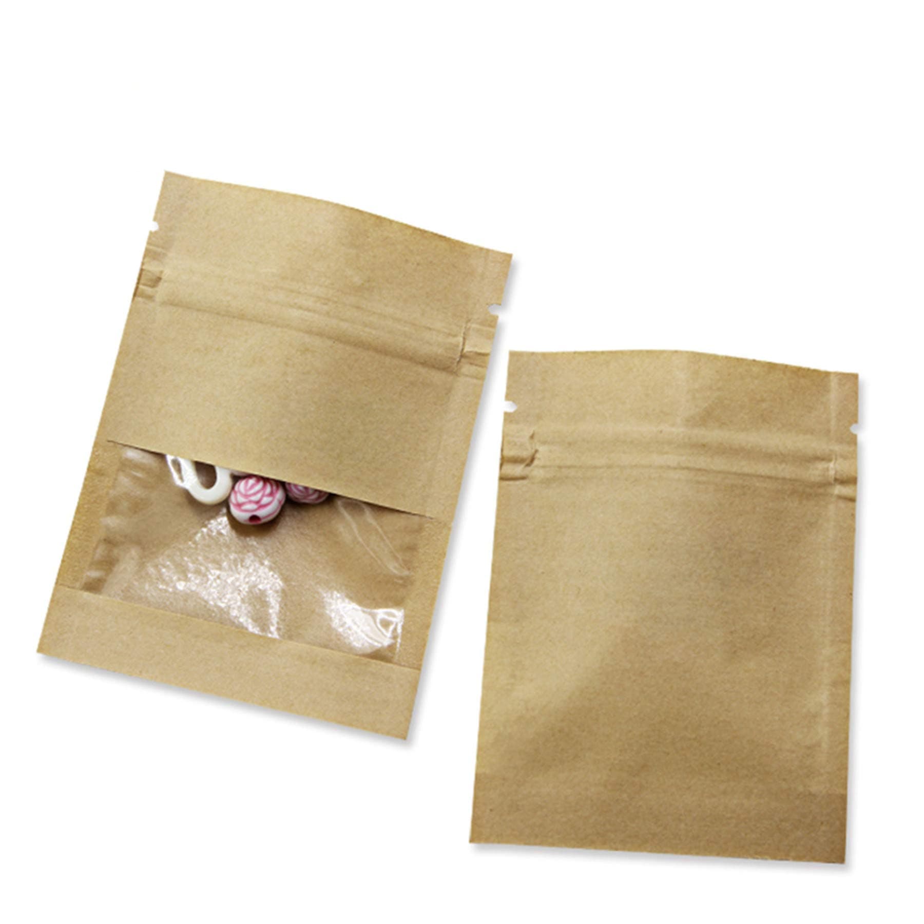 Kraft Paper Bags with Window