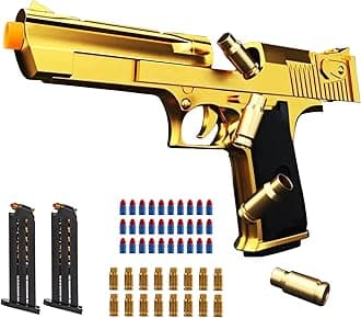 Toy Gun, Educational Toy Model, EVA Safety Foam Soft Bullet, Toy Foam Shock Wave Soft Bullet Game Gun, Toy Guns for Boys 8-12