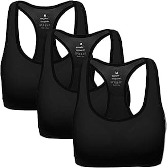 MIRITYWomen Racerback Sports Bras - High Impact Workout Gym Activewear Bra