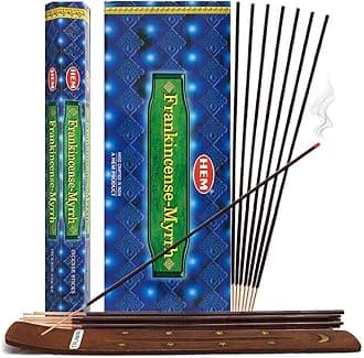 Frankincense and Myrrh Incense Stick & Incense Stick Holder Bundle Incense, Incense, Hem, Incense Sticks