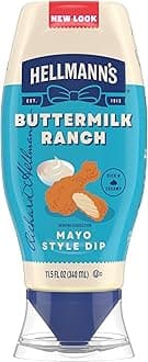 Buttermilk Ranch Chicken Tender Mayonnaise Style Dip Buttermilk Ranch Delicious Flavor No Artificial Flavors 11.5 Fl Oz