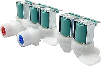 DC97-15459G Water Inlet Valve Assembly for Samsung Washer, Replaces part Number 3276197 AP5623056 PS4220861 EAP4220861