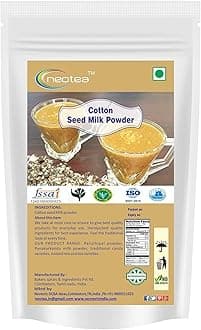 Neotea Cotton Seed Milk Powder | Paruthi Paal 100% Natural and Pure Healthy Drink | Non-Gmo | No preservative | Chemical Free | Drink Anytime Enjoy With Your Family | 500 gm (17..63 OZ)