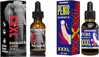 CRAZYLIFE Enlarge Gel, TONISABERY Enlargement Oil for Men BLSEX Enlarger Cream (F396-F333)