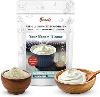Fanale Premium Sour Cream Bubble Tea Flavoring Powder | Perfect for Baking, Smoothies, Desserts and Drinks | Instant Flavoring Powder for Boba Milk Tea - 2.2 Pounds (Pack of 1)