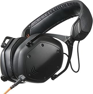V Moda Crossfade M 100,Matte Black, Adjustable Fit, One Size, Wired