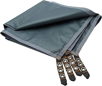 Waterproof Tent Tarp 210D Camping Tent Tarp for Oxford Cloth Tent Underlay with Carry Bag 3 Person Tent Hiking Camping Picnic Travel