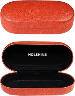 Hard Shell Sunglasses Case, Classic Large Glasses Case for Women Men, Sunglass Eyeglasses