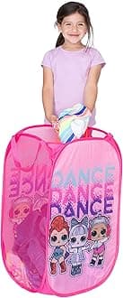Franco Kids Room Collapsible Storage Bin Pop Up Hamper, One Size, LOL Surprise