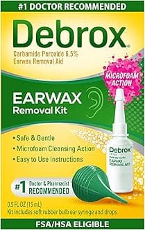 Earwax Removal Aid Kit, 0.5 Fluid Ounce