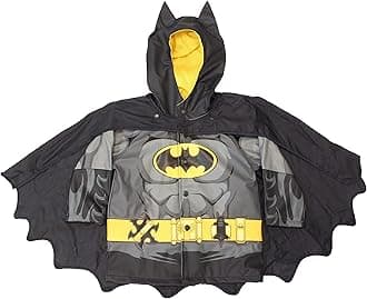Kids Boy's Batman Caped Crusader Raincoat (Toddler/Little Kids)